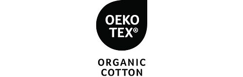 Logo OEKO-TEX® + "ORGANIC COTTON"