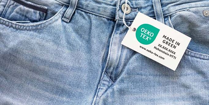 Jeans con etiqueta OEKO-TEX® MADE IN GREEN