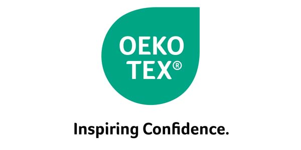 Logotipo OEKO-TEX® + "Inspiring Confidence"